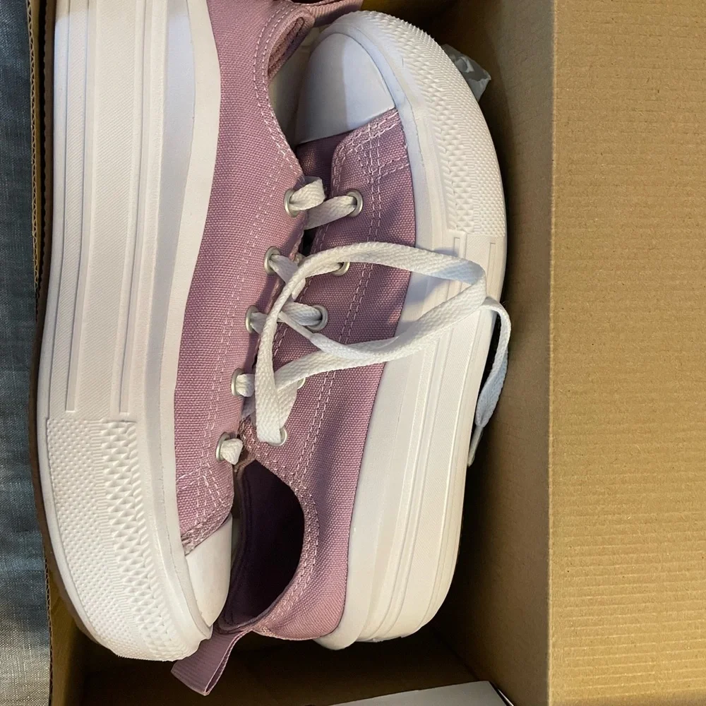 Converse All Star CTAS Move Oxford Classic Amethyst/White Sneakers Youth 2.5